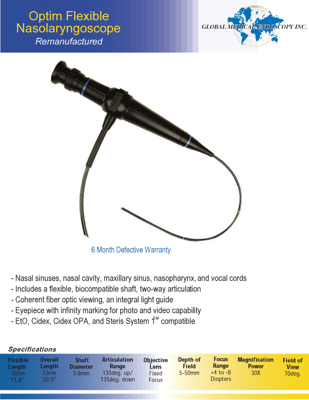 Global Medical Endoscopy specializes in demo, refurbished & preowned and new medical equipment
