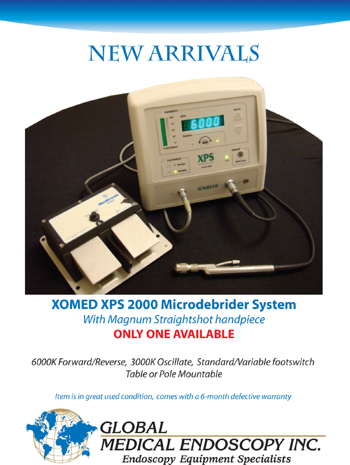 Global Medical Endoscopy specializes in demo, refurbished & preowned and new medical equipment